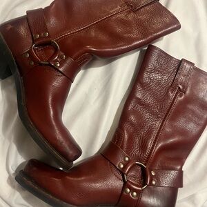 Frye Women's “cognac” Leather Boots